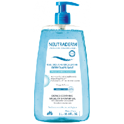 Gel Douche Micellaire Dermo-Apaisant 1L Peaux sensibles, réactives Neutraderm