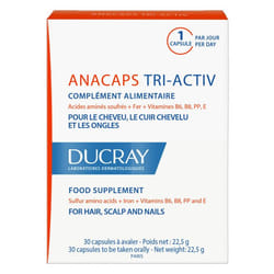 Ducray Anacaps Progressiv 30 gélules