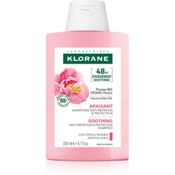 Klorane Peony Soothing Sensitive Hair Scalp Shampoo 200 ml