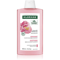 Klorane Peony Soothing Sensitive Hair Scalp Shampoo 400 ml