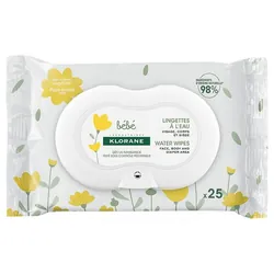 Klorane Bébé 25 Lingettes à L'Eau