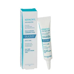 Ducray Keracnyl Stop Bouton Peaux grasses à imperfections Imperfections localisées 10ml