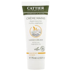 Cattier Crème Mains Sèches Bio 75 ml