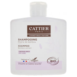 Cattier Shampoing Cheveux Secs Moelle de Bambou Bio 250 ml