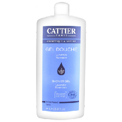Cattier Gel Douche Lavande Romarin 1 L