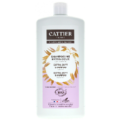 Shampooing Extra-doux Usage Quotidien Lait d'Avoine Bio 1l Cattier