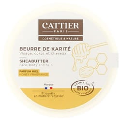 Au Miel Bio 100g Beurre De Karite Cattier