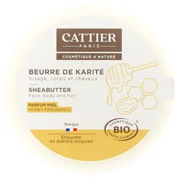 Cattier Beurre de Karité Parfum Miel Bio 100 g