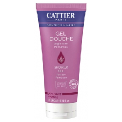 Cattier Gel Douche Argile Rose Palmarosa Bio 200 ml