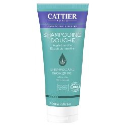 Shampooing Et Sport Argile Blanche Et Menthe Bio 200ml Cattier