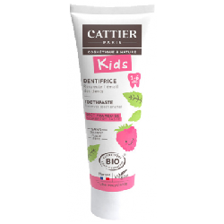 Kids Framboise 2-6 Ans Bio 50ml Dentifrice Cattier
