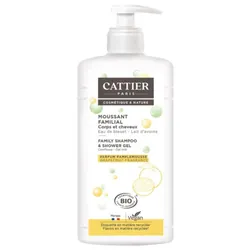 Cattier Moussant Familial Parfum Pamplemousse Bio 1 L