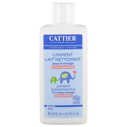 Liniment Lait Nettoyant Hypoallergenique Pour Le Change Bio 200ml Bebe Cattier