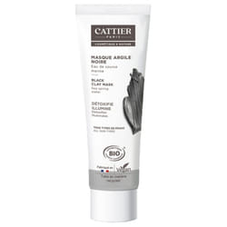 Cattier Masque Argile Noire Tous Types de Peaux Bio 100 ml