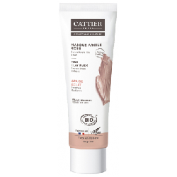 Masque Visage Rose Extrait de Lin Peaux Sensibles Bio 100ml Cattier