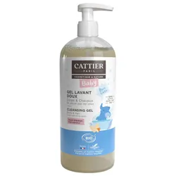 Cattier Baby Gel Lavant Doux Bio 500 ml
