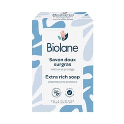 Savon doux surgras 150g Biolane