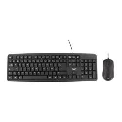 T'nB KBCOMBO1 clavier USB QWERTY Anglais Noir