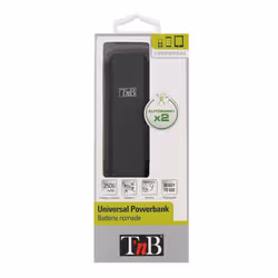 T'nB PBUC2500BK banque d'alimentation électrique 2500 mAh Noir - Vue supplémentaire 3