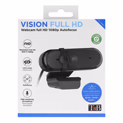 T'nB Webcam filaire USB 2.0 - Full HD 1080P autofocus - Vue supplémentaire 5