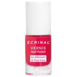 Ecrinal Vernis Silicium + Tea Tree 5 ml - Couleur : Fuschia