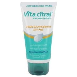 Soin Anti Taches Creme Eclaircissante Mains Anti Age 75 ml Vita Citral