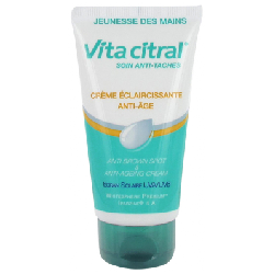 Soin Anti Taches Creme Eclaircissante Mains Anti Age 75 ml Vita Citral