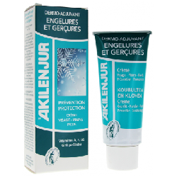 Dermoadjuvant Engelures et Gerçures 75ml Akilenjur Creme Visage Pieds Mains Asepta