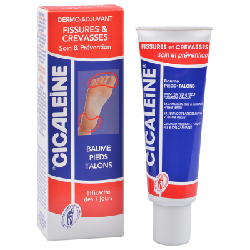 Dermo Adjuvant Fissures Et Crevasses 50ml Cicaleïne Baume Pieds Et Talons Asepta