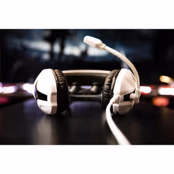 Konix Nemesis PS5 Casque Avec fil Arceau Jouer Noir, Blanc - Vue supplémentaire 11
