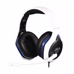 Konix Hyperion PS5 Casque Avec fil Arceau Jouer Noir, Bleu, Blanc - Vue supplémentaire 6