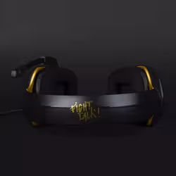 Konix UFC Casque Avec fil Arceau Jouer USB Type-A Noir, Jaune - Vue supplémentaire 6