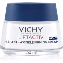 Offrez un soin intense à votre visage pendant que vous dormez tranquillement. La crème raffermissante et anti-rides de nuit avec effet liftant Vichy Liftactiv Supreme est conçue pour les femmes qui recherchent un soin complet contre les rides. Votre peau sera durablement plus ferme et plus jeune d’aspect