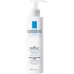 Lait Demaquillant 200ml Toilette Physiologique Peaux Sensibles La Roche-Posay