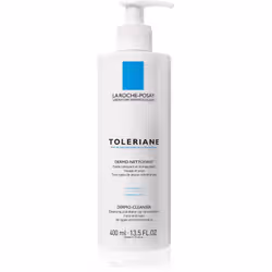 Il est essentiel d’avoir une peau parfaitement nettoyée avant d’appliquer vos soins cosmétiques. Le fluide démaquillant et nettoyant La Roche-Posay Toleriane élimine délicatement les impuretés et le maquillage waterproof sans pourtant causer d’irritations. Vous pouvez donc aussi l’utiliser sans crainte pour démaquiller votre contour des yeux sensible.