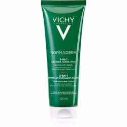 VICHYNormaderm3 en 1Exfoliant + nettoyant + masquePeaux sensibles 125mlAssociation d'ingrédients "peeling"