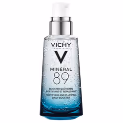 VICHYMinéral 89Booster quotidienFortifiant et repulpantAcide hyaluroniquePeau tonique et hydratéeEclatante de santé50mlBesoin d’un coup de boost ? Minéral 89 Booster vous apporte votre dose de force quotidienne