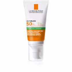 LA ROCHE-POSAYAnthelios Uvmune 400 Crème solaire visage en gel-crèmePeau sensible de l'adulte. Peau mixte à grasse. Sans parfum50mlTrès haute protection SPF 50+ Anti brillance Effet matifiant.MEXORYL400
