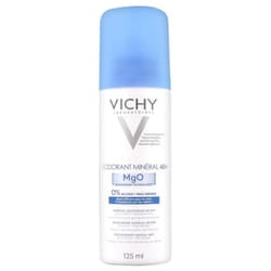 Magnésium Technology Minéral 48h 125ml Déodorant Spray Peaux Sensibles Vichy
