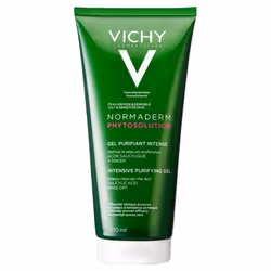 VICHY NormadermPhytosolutionGel Purifiant IntenseNettoie la peau en douceurBase lavante d'origine végétaleA rincer 200mlNotre 1er gel nettoyant purifiant pour les peaux grasses à tendance acnéique