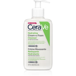 Creme Moussante Nettoyante Hydratante 236ml Cleanse Visage Peaux Normales à Sèches Cerave
