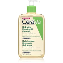 Huile Lavante Moussante Hydratante 473ml Cleanse Corps peaux normales à très sèches Cerave
