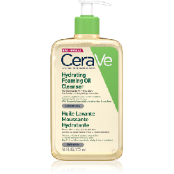 Huile Lavante Moussante Hydratante 473ml Cleanse Corps peaux normales à très sèches Cerave