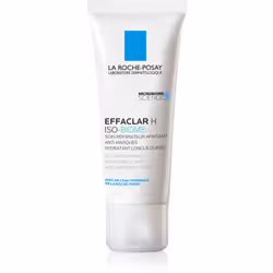 LA ROCHE POSAYEffaclar H Iso-Biome Soin réparateur apaisant Anti-marques Hydratant longue durée40mlLe soin réparateur apaisant visage Effaclar H Iso-biome de La Roche Posay hydrate les peaux grasses à tendance acnéique fragilisées par les traitements desséchants. L'utilisation de traitements desséchants peut entrainer un assèchement des peaux grasses à tendance acnéiques. Le soin réparateur apaisant pour peaux grasses à tendance acnéique Effaclar H Iso-biome de La Roche Posay doit son efficacité à :- L'Orellana : un nouveau prébiotique extrait naturel de plante pour aider à réduire les imperfections