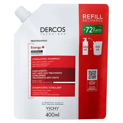Vichy Dercos Energy+ Shampoing Stimulant Éco-Recharge 400 ml