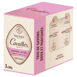 Cavaillès Savon Surgras Amande Lactée 3 x 200 gr