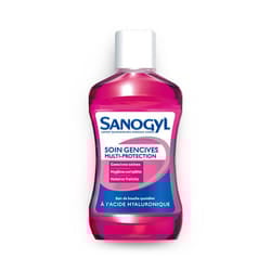 SANOGYL BAIN DE BOUCHE MULTI PROTECTION A L’ACIDE HYALURONIQUE 500ML