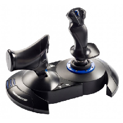 Thrustmaster T.Flight Hotas 4 Joystick PC, PlayStation 4 Numérique USB 2.0 Noir, Bleu