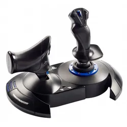 Thrustmaster T.Flight Hotas 4 Joystick PC, PlayStation 4 Numérique USB 2.0 Noir, Bleu