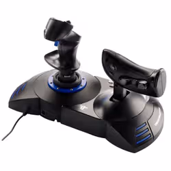 Thrustmaster T.Flight Hotas 4 Joystick PC, PlayStation 4 Numérique USB 2.0 Noir, Bleu - Vue supplémentaire 4